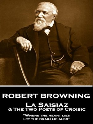 cover image of La Saisiaz & the Two Poets of Croisic